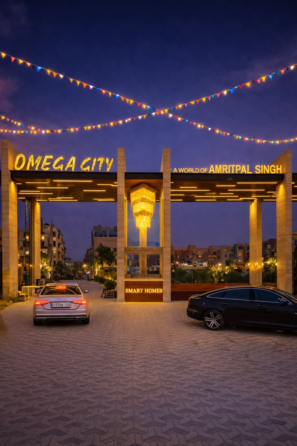 Omega City – Premium Studio, 1/2/3 BHK Flats & Apartments